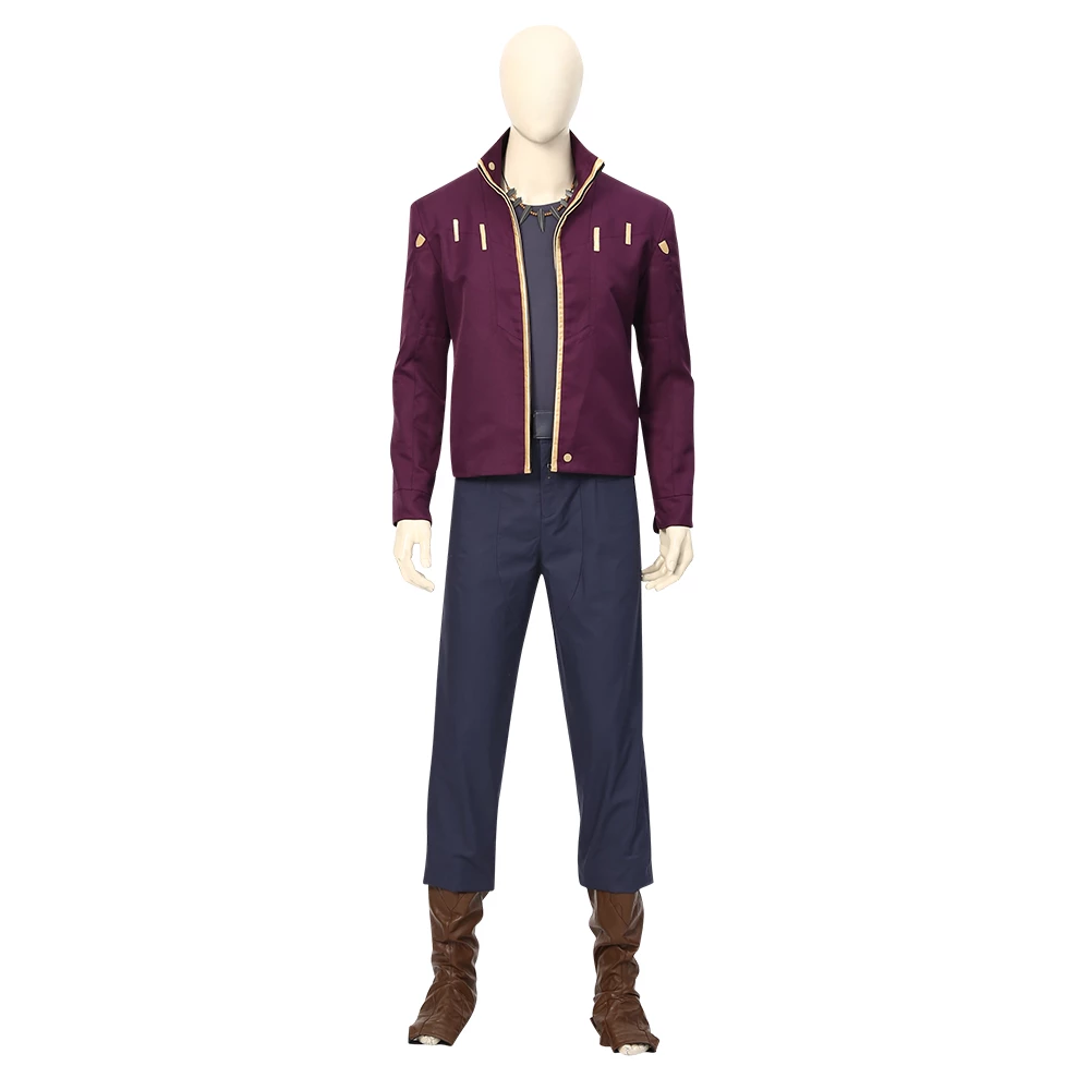 What If...? Black Panther Star-Lord Cosplay Costume 3 What If...? Black Panther Star-Lord Cosplay Costume