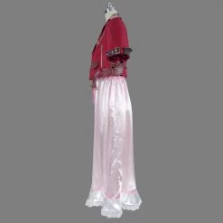 Final Fantasy VII Crisis Core Aerith Gainsborough Cosplay Costume -Game Costumes Shop COS 008 02 177