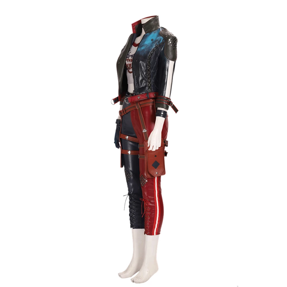 Suicide Squad: Kill The Justice League Harley Quinn Cosplay Costume 5 Suicide Squad: Kill The Justice League Harley Quinn Cosplay Costume - Image 3