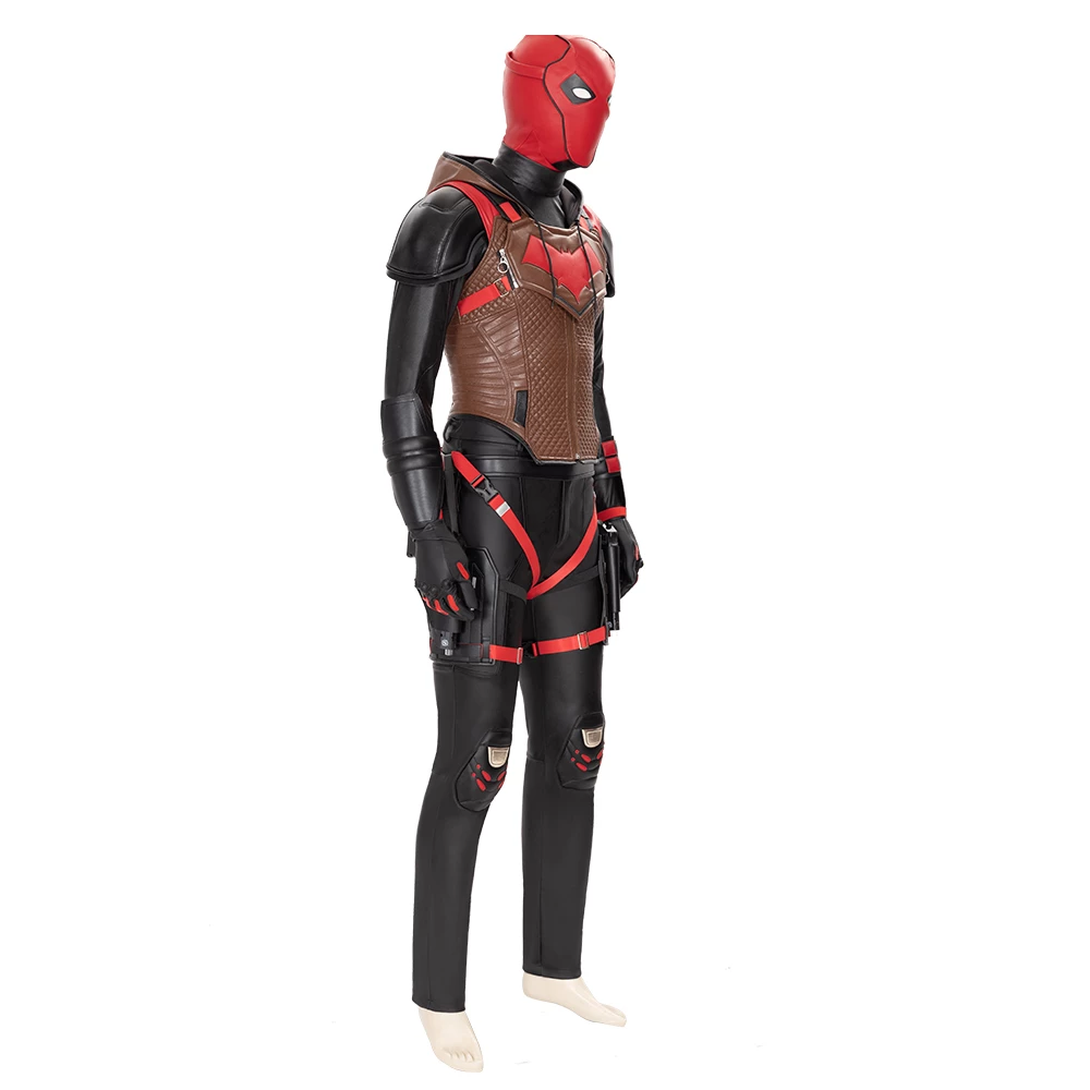 Gotham Knight Jason Todd Red Hood Cosplay Costume 5 Gotham Knight Jason Todd Red Hood Cosplay Costume - Image 3