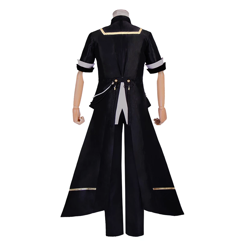 Final Fantasy XIV Little Ladies'Day 2018 Idols Male Black Suit Cosplay Costume 4 Final Fantasy XIV Little Ladies'Day 2018 Idols Male Black Suit Cosplay Costume - Image 2
