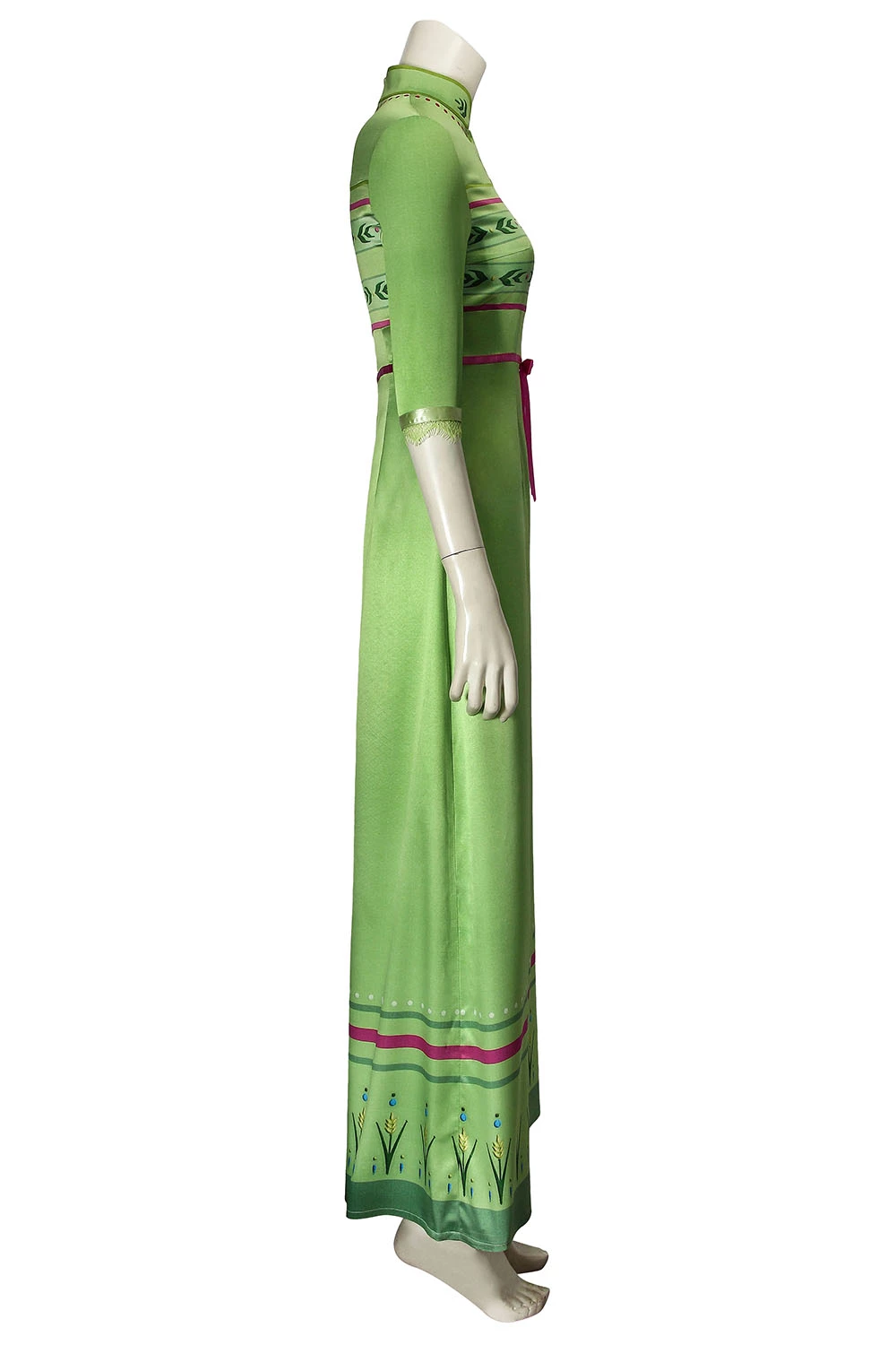 Frozen 2 Anna Green Dress Cosplay Costume 6 Frozen 2 Anna Green Dress Cosplay Costume - Image 4