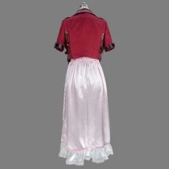 Final Fantasy VII Crisis Core Aerith Gainsborough Cosplay Costume -Game Costumes Shop COS 008 03 155