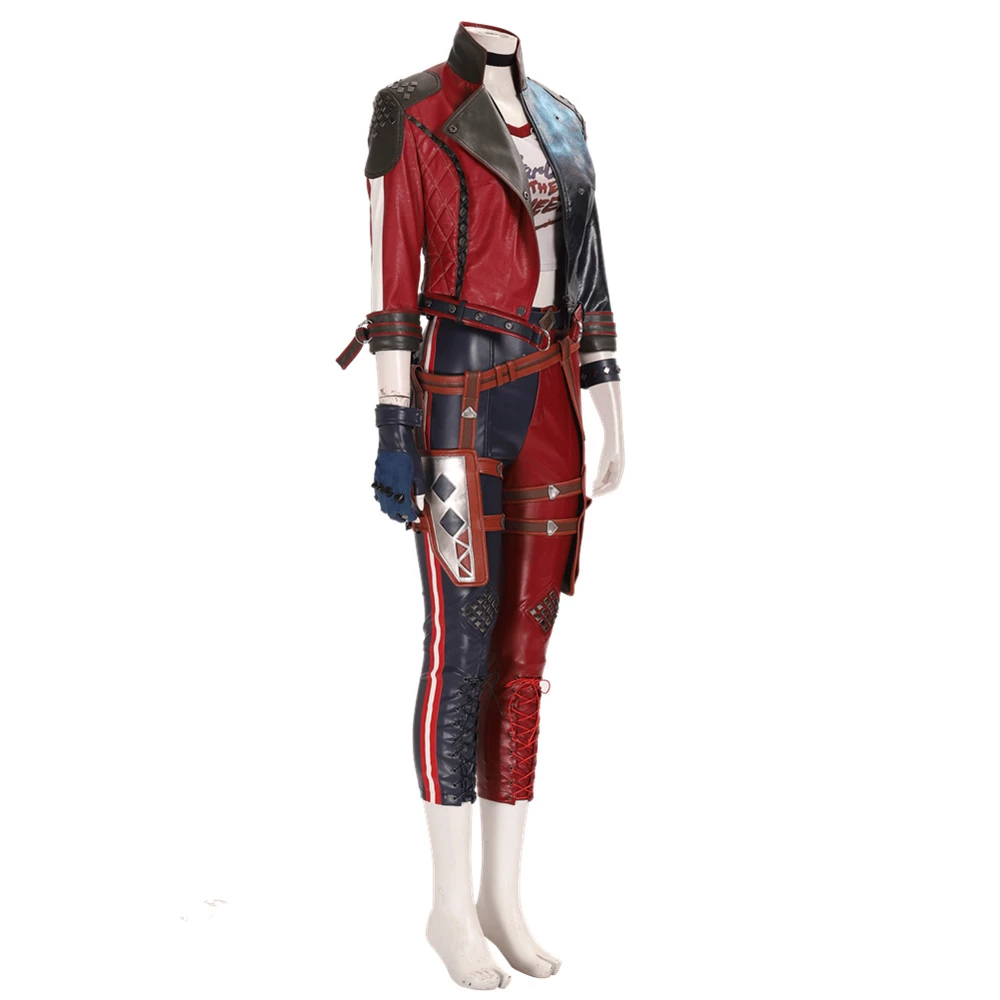 Suicide Squad: Kill The Justice League Harley Quinn Cosplay Costume 6 Suicide Squad: Kill The Justice League Harley Quinn Cosplay Costume - Image 4