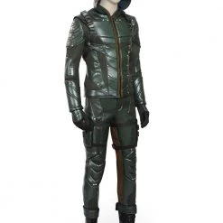 Arrow Season 5 Oliver Suit Cosplay CostumeWith Boots -Game Costumes Shop COS 008 03 37