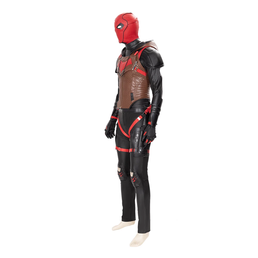 Gotham Knight Jason Todd Red Hood Cosplay Costume 7 Gotham Knight Jason Todd Red Hood Cosplay Costume - Image 5