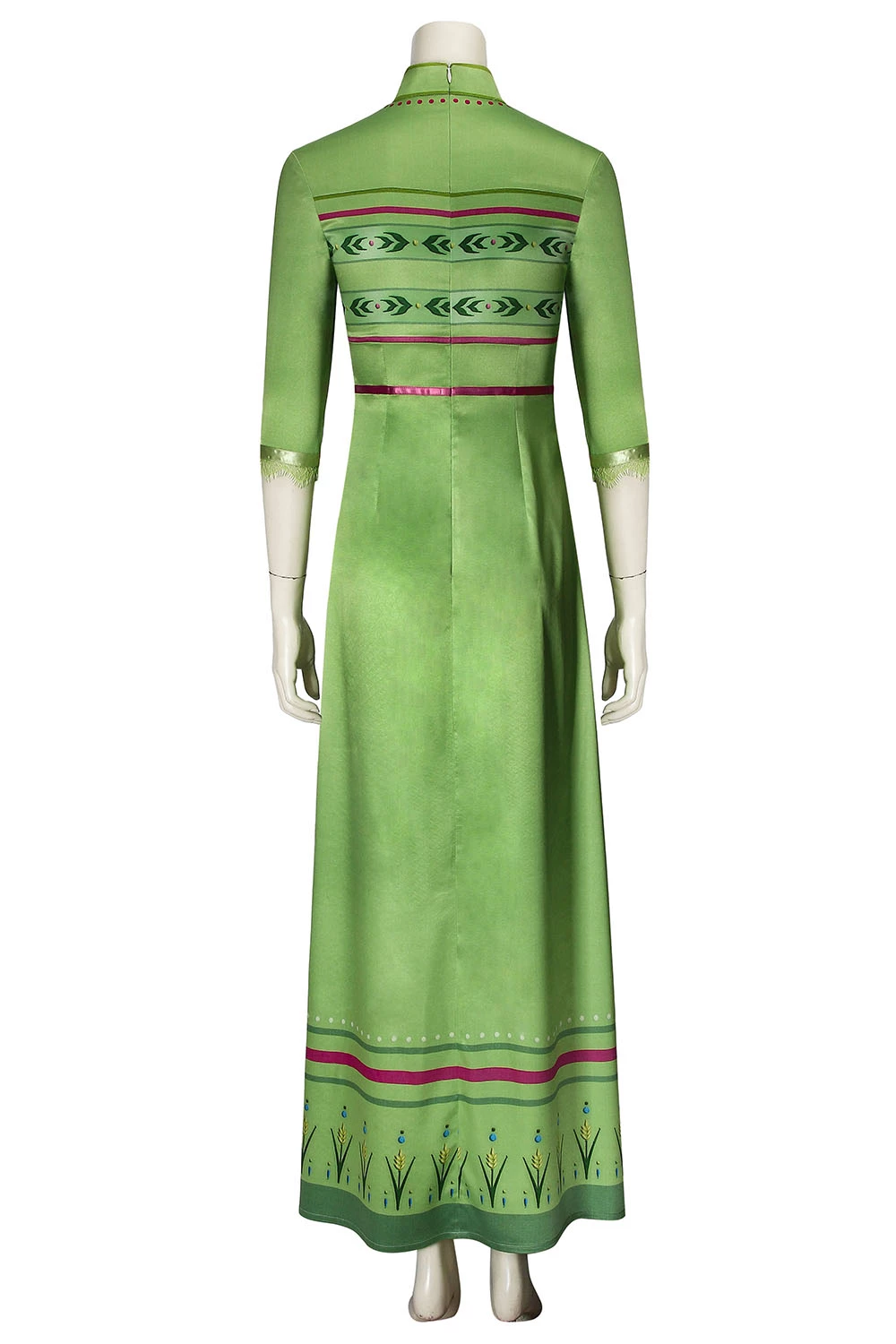 Frozen 2 Anna Green Dress Cosplay Costume 7 Frozen 2 Anna Green Dress Cosplay Costume - Image 5