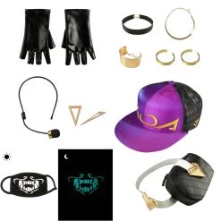 League Of Legends LOL Akali KDA Cosplay Costume 11 League Of Legends LOL Akali KDA Cosplay Costume -Game Costumes Shop COS 008 05 63