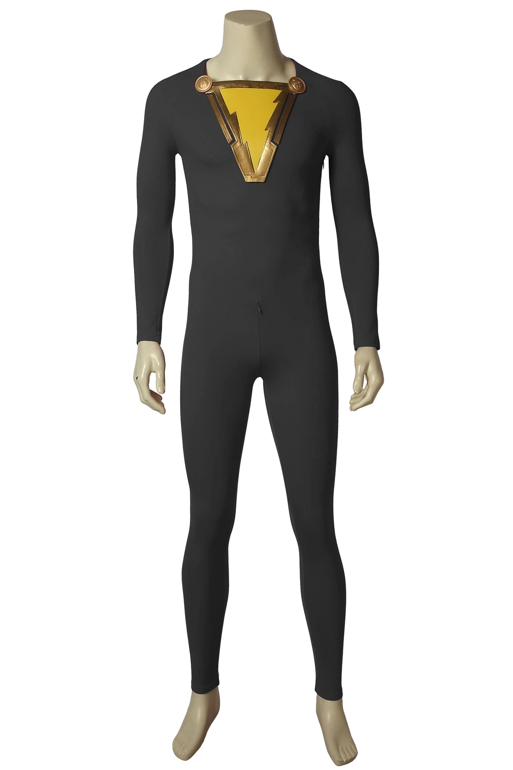 Captain Marvel Shazam Freddy Freeman Grey Suit Cosplay Costume 8 Captain Marvel Shazam Freddy Freeman Grey Suit Cosplay Costume - Image 6