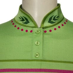 Frozen 2 Anna Green Dress Cosplay Costume 16 Frozen 2 Anna Green Dress Cosplay Costume -Game Costumes Shop COS 008 05 71