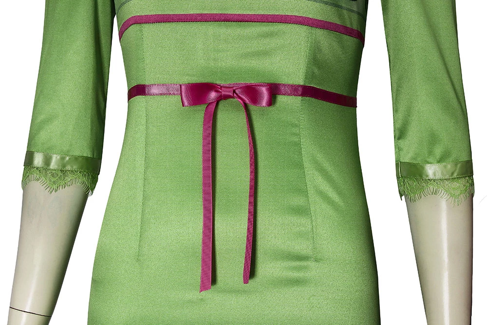 Frozen 2 Anna Green Dress Cosplay Costume 9 Frozen 2 Anna Green Dress Cosplay Costume - Image 7