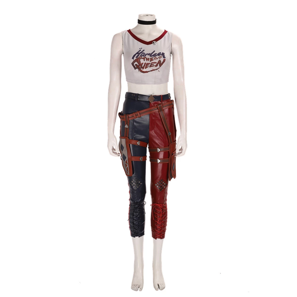 Suicide Squad: Kill The Justice League Harley Quinn Cosplay Costume 9 Suicide Squad: Kill The Justice League Harley Quinn Cosplay Costume - Image 7