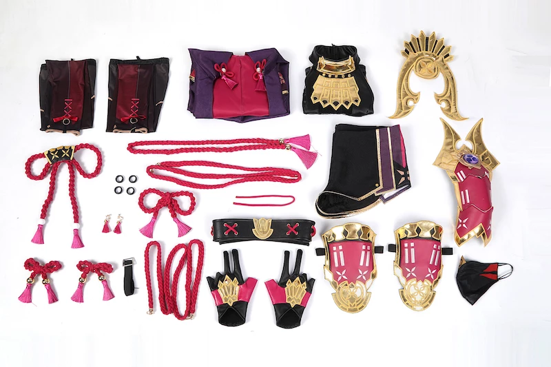 Genshin Impact Kuki Shinobu Cosplay Costume 9 Genshin Impact Kuki Shinobu Cosplay Costume - Image 7