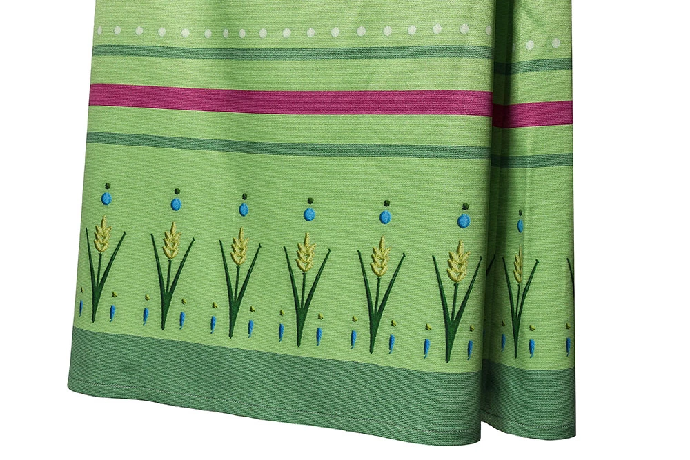 Frozen 2 Anna Green Dress Cosplay Costume 10 Frozen 2 Anna Green Dress Cosplay Costume - Image 8