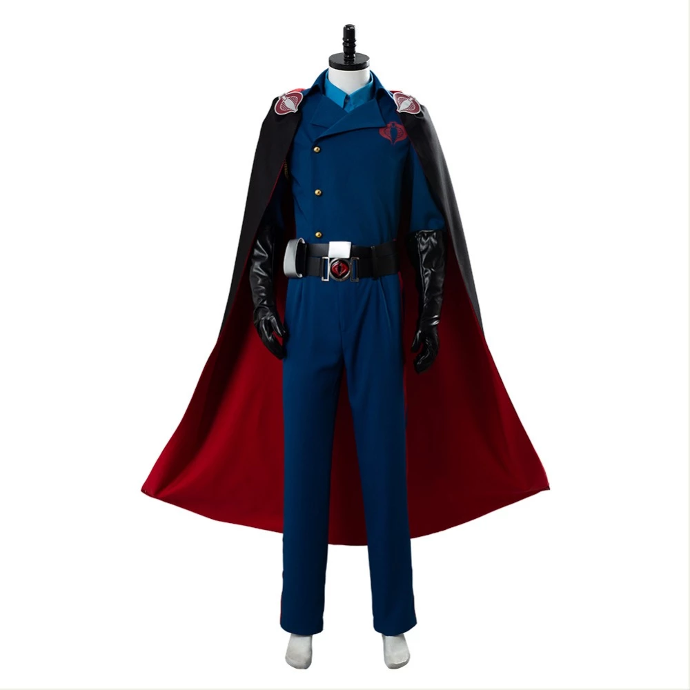 G.I. Joe: The Rise Of Cobra Rex Lewis / Cobra Commander Cosplay Costume 4 G.I. Joe: The Rise Of Cobra Rex Lewis / Cobra Commander Cosplay Costume - Image 2