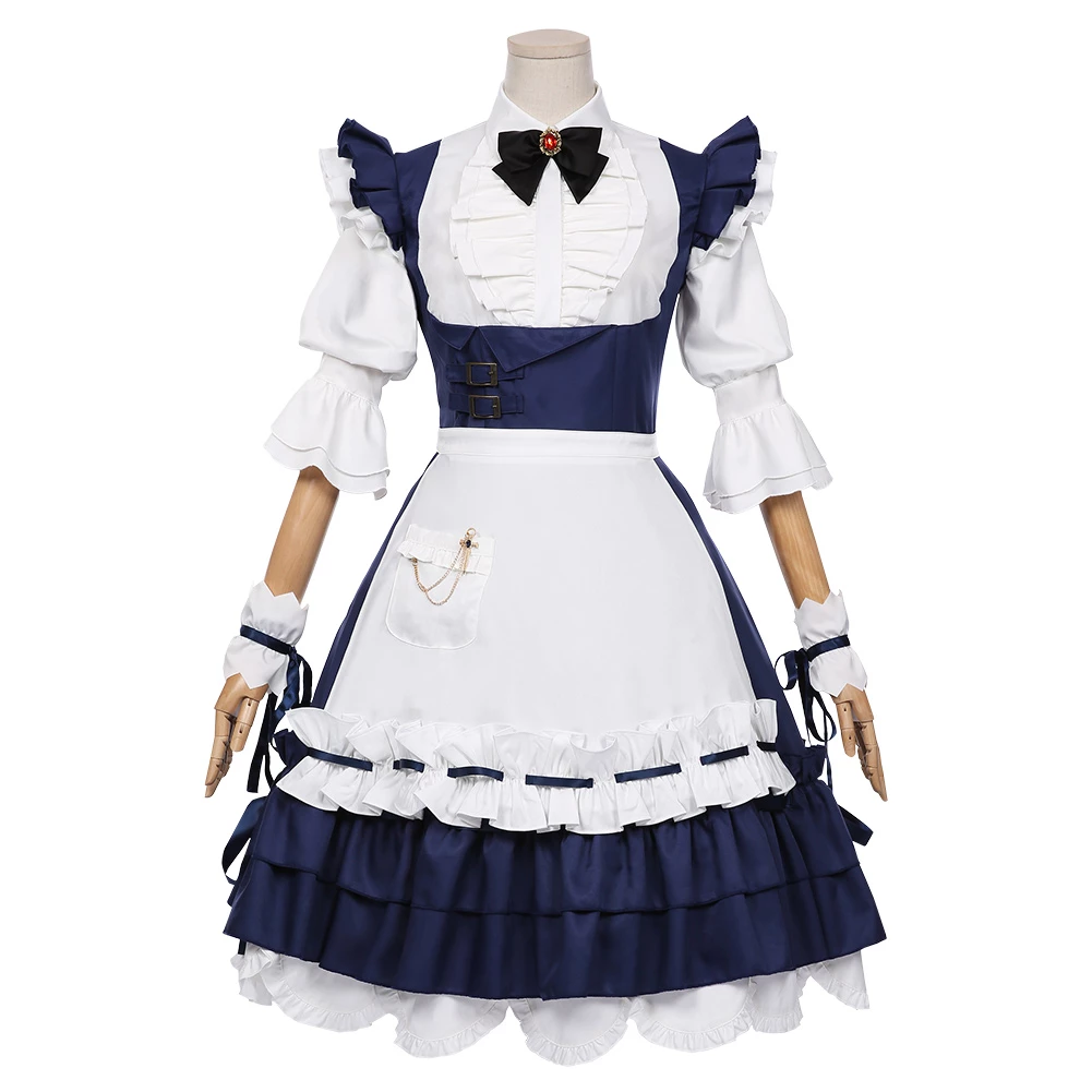 Final Fantasy XIV Lalafell Maid Cosplay Costume 3 Final Fantasy XIV Lalafell Maid Cosplay Costume