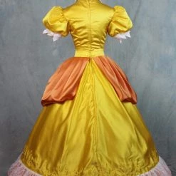 Super Mario Princess Daisy Dress Cosplay Costume 9 Super Mario Princess Daisy Dress Cosplay Costume -Game Costumes Shop COS 009 03 120