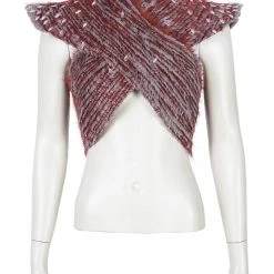 Game Of Thrones Season 8 Targaryen Daenerys Mother Of Dragons Suit Cosplay Costume -Game Costumes Shop COS 009 05 63