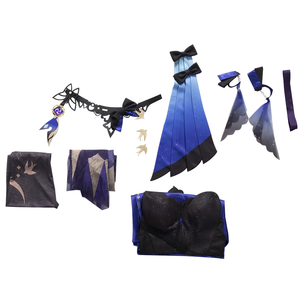 Genshin Impact Keqing Opulent Splendor Cosplay Costume 8 Genshin Impact Keqing Opulent Splendor Cosplay Costume - Image 6