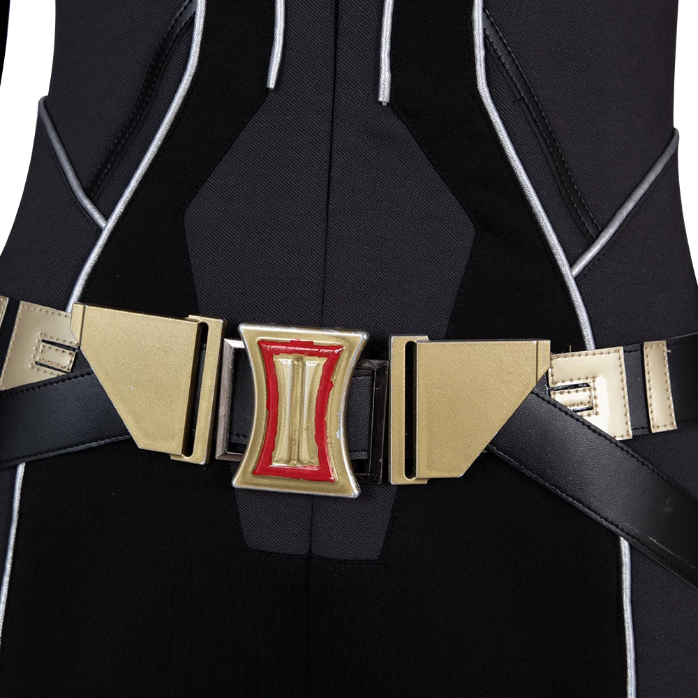 2020 Movie Black Widow Natasha Romanoff Black Jumpsuit Cosplay Costume 9 2020 Movie Black Widow Natasha Romanoff Black Jumpsuit Cosplay Costume - Image 7