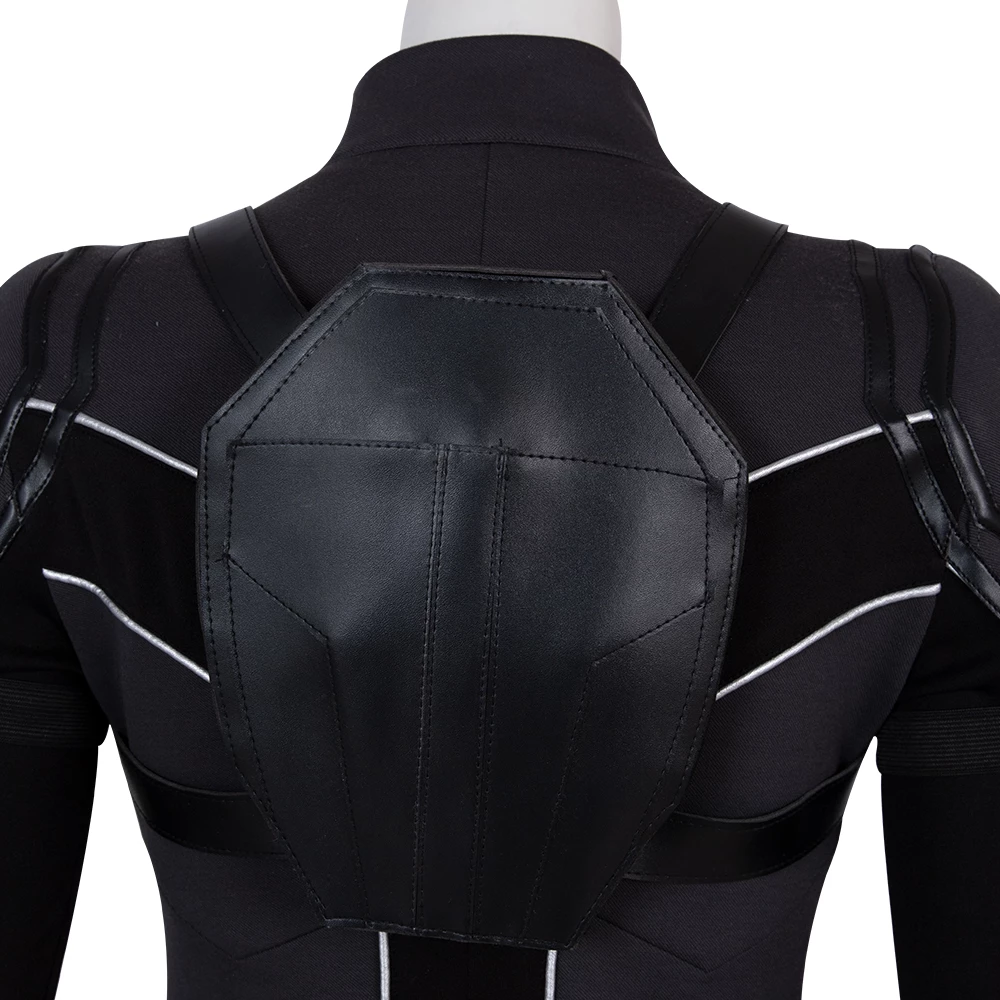 2020 Movie Black Widow Natasha Romanoff Black Jumpsuit Cosplay Costume 10 2020 Movie Black Widow Natasha Romanoff Black Jumpsuit Cosplay Costume - Image 8