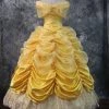 Beauty And The Beast Princess Belle Dress Cosplay Costume - H -Game Costumes Shop COS 010 01 159