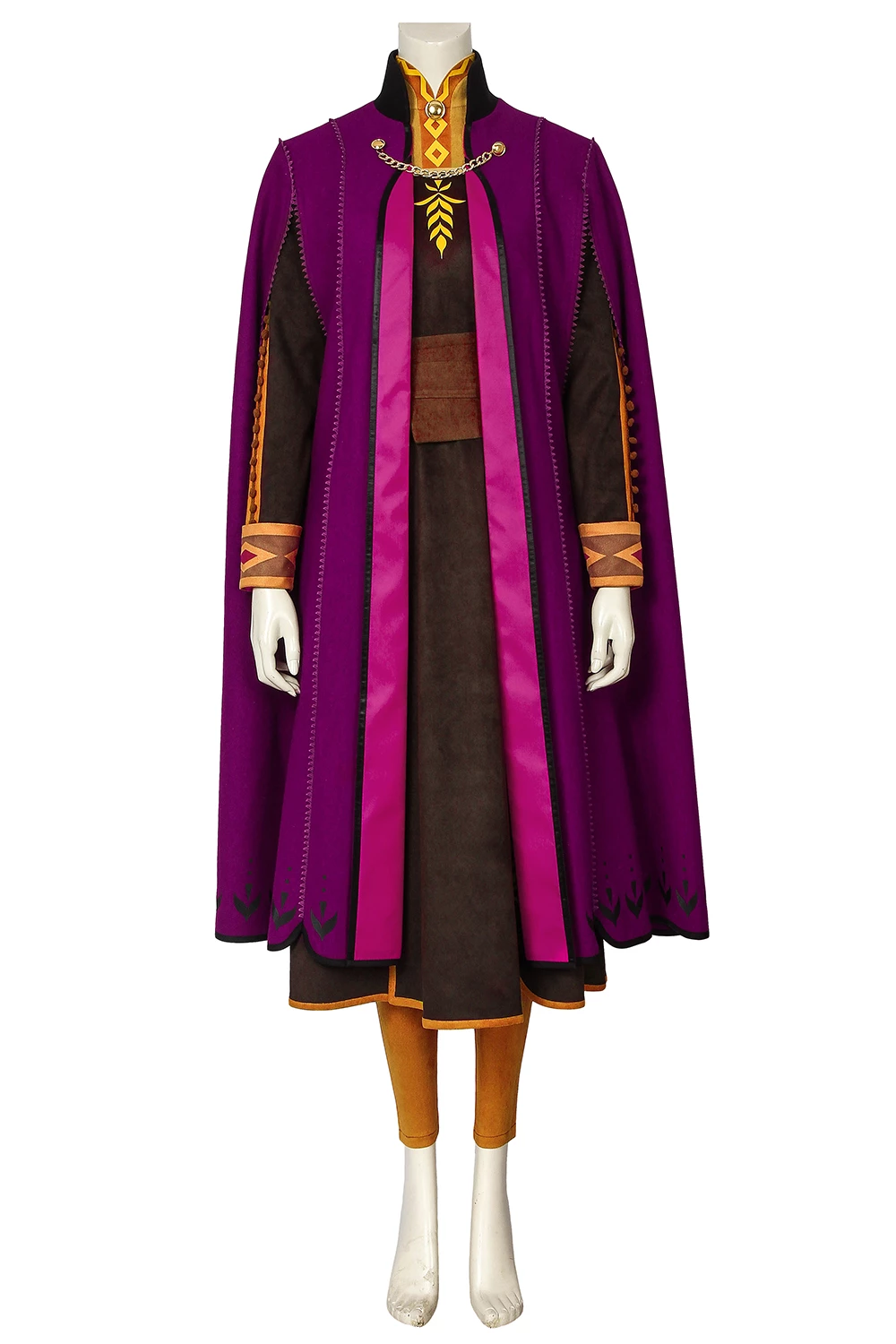 Frozen 2 Snow Queen Anna Cosplay Costume Version 2 3 Frozen 2 Snow Queen Anna Cosplay Costume Version 2