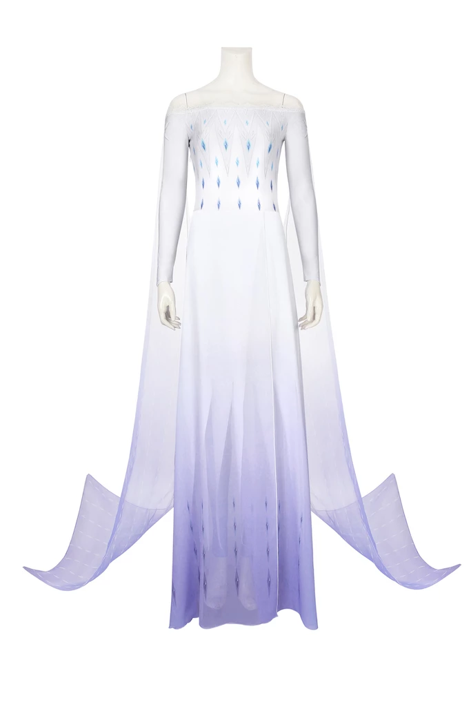 Frozen 2 Elsa Dress Cosplay Costume Version 3 12 Frozen 2 Elsa Dress Cosplay Costume Version 3 - Image 10