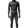 Captain America: Civil War Black Panther Jumpsuit Cosplay Costume