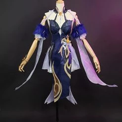 Genshin Impact Ningguang Cheongsam Cosplay Costume
