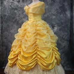 Beauty And The Beast Princess Belle Dress Cosplay Costume - H -Game Costumes Shop COS 010 02 134