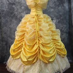 Beauty And The Beast Princess Belle Dress Cosplay Costume - H -Game Costumes Shop COS 010 03 116