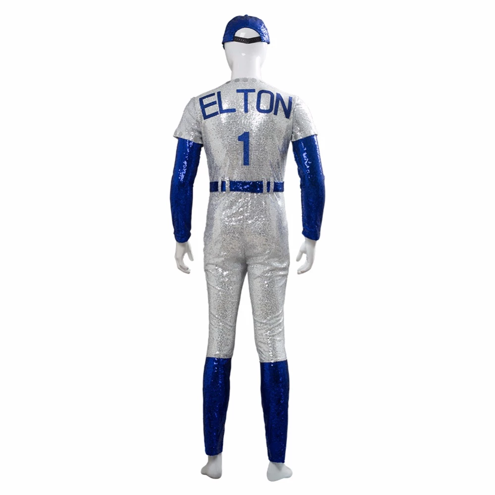 Rocketman Elton John Dodgers Cosplay Costume 6 Rocketman Elton John Dodgers Cosplay Costume - Image 4