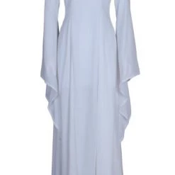 Once Upon A Time Emma Swan White Robe Cosplay Costume -Game Costumes Shop COS 010 04 75