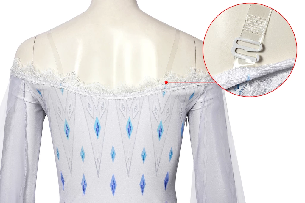 Frozen 2 Elsa Dress Cosplay Costume Version 3 10 Frozen 2 Elsa Dress Cosplay Costume Version 3 - Image 8