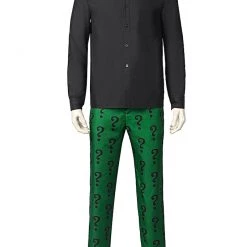 Batman 1966 TV The Riddler Cosplay Costume -Game Costumes Shop COS 010 08 32