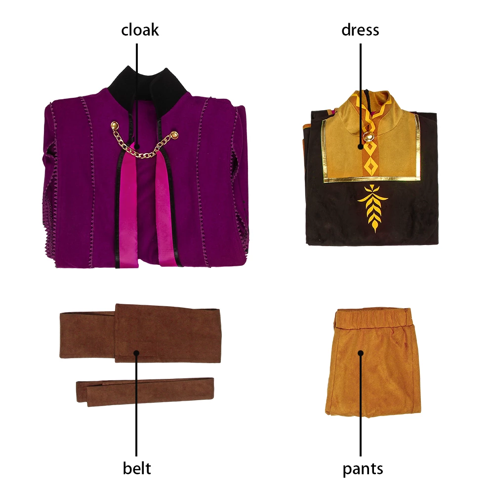 Frozen 2 Snow Queen Anna Cosplay Costume Version 2 12 Frozen 2 Snow Queen Anna Cosplay Costume Version 2 - Image 10