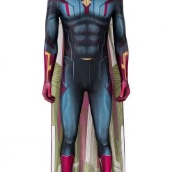 Avengers: Infinity War Vision Jumpsuit Cosplay Costume