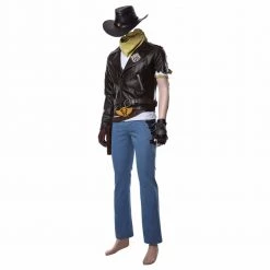 Overwatch Jesse McCree Outfit Cosplay Costume 10 Overwatch Jesse McCree Outfit Cosplay Costume -Game Costumes Shop COS 011 02 137