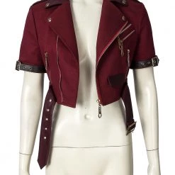 Final Fantasy VII Crisis Core: Aerith Gainsborough Cosplay Costume 18 Final Fantasy VII Crisis Core: Aerith Gainsborough Cosplay Costume -Game Costumes Shop COS 011 06 38