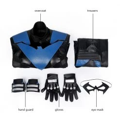 Batman: Gotham Knight Nightwing Cosplay Costume -Game Costumes Shop COS 011 09 13