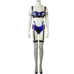 Captain America Sexy Girl Superhero Cosplay Costume