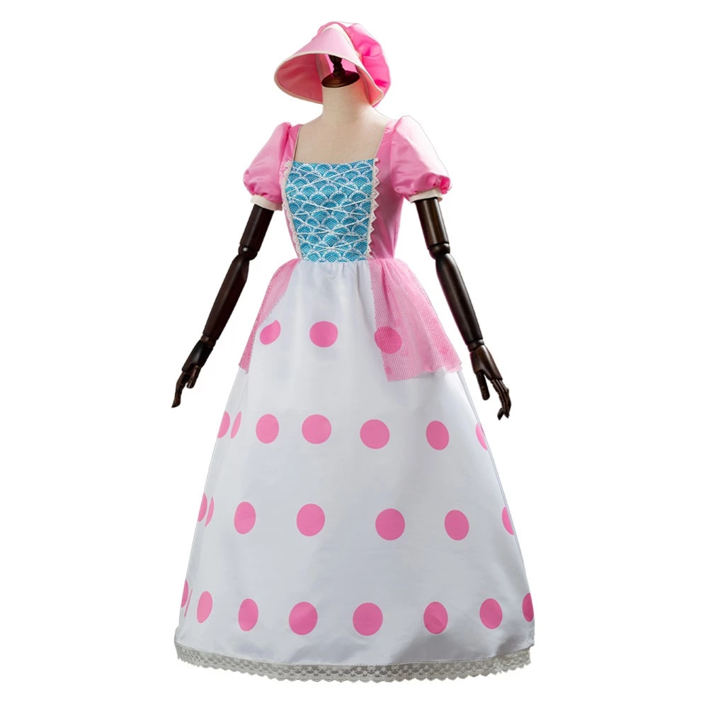 Toy Story 4 Bo Peep Dress Cosplay Costume 5 Toy Story 4 Bo Peep Dress Cosplay Costume - Image 3