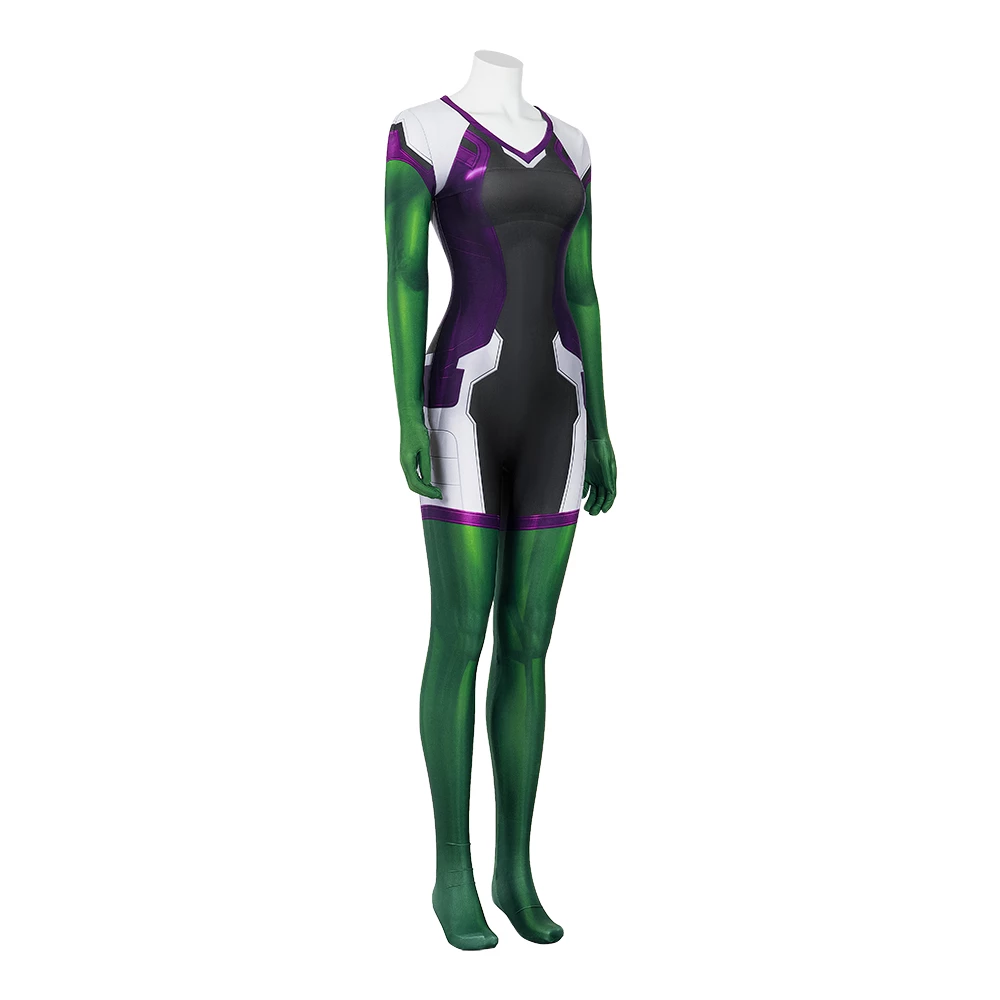 2022 Movie She-Hulk Tatiana Maslany Cosplay Costume 5 2022 Movie She-Hulk Tatiana Maslany Cosplay Costume - Image 3