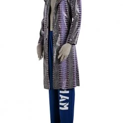 Suicide Squad The Joker Cosplay Costume (Grey Coat) -Game Costumes Shop COS 012 02 28