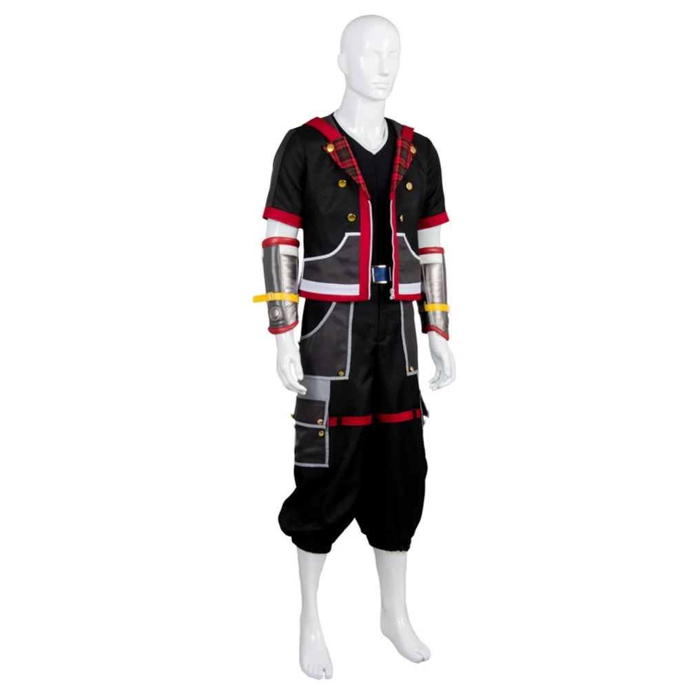 Kingdom Hearts III Sora Cosplay Costume 4 Kingdom Hearts III Sora Cosplay Costume - Image 2