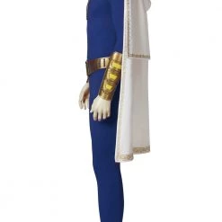 Shazam! Captain Marvel Billy Batson Blue Suit Cosplay Costume -Game Costumes Shop COS 012 03 110