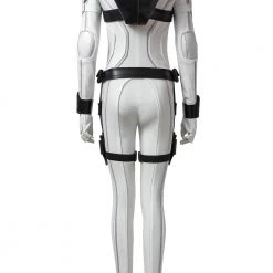 2020 Movie Black Widow Natasha Romanoff White Jumpsuit Cosplay Costume 20 2020 Movie Black Widow Natasha Romanoff White Jumpsuit Cosplay Costume -Game Costumes Shop COS 012 04 90