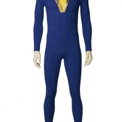 Shazam! Captain Marvel Billy Batson Blue Suit Cosplay Costume -Game Costumes Shop COS 012 05 49