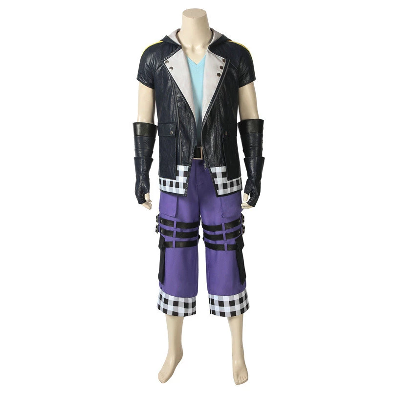 Kingdom Hearts III Riku Cosplay Costume Version 2 3 Kingdom Hearts III Riku Cosplay Costume Version 2